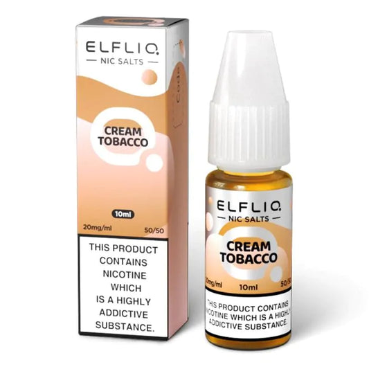 Elfliq Snoow Tobacco (Cream Tobacco) Nic Salt E-Liquid