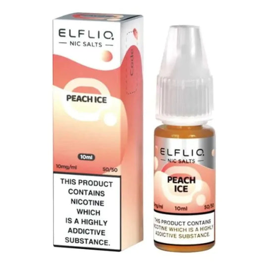 Elfliq Peach Ice Nic Salt E-Liquid