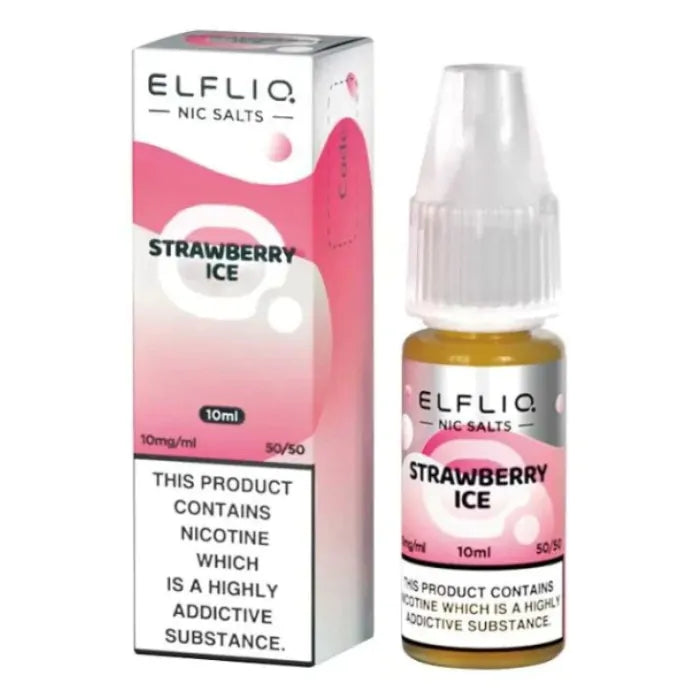 Elfliq Strawberry Ice Nic Salt E-Liquid