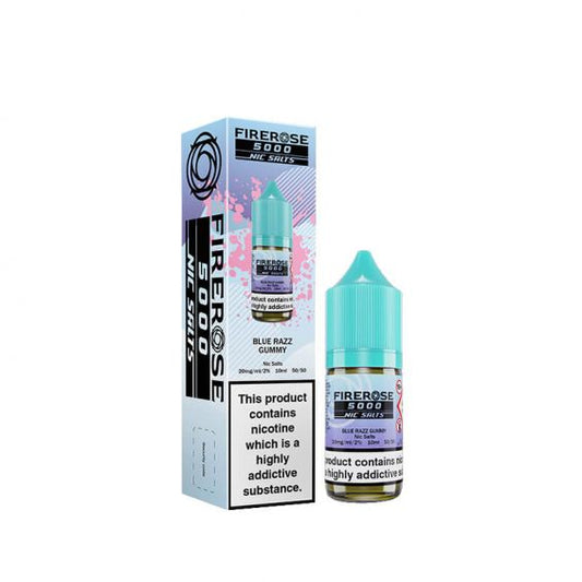 Elux Firerose Blue Razz Gummy Nic Salt E-Liquid