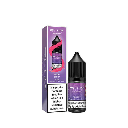 Elux Legend Grape Berry Nic Salt E-Liquid