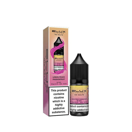 Elux Legend Lemon Peach Passionfruit Nic Salt E-Liquid