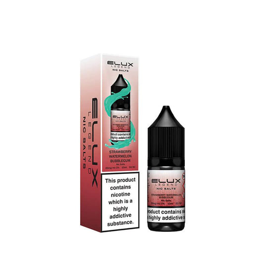 Elux Legend Strawberry Watermelon Bubblegum Nic Salt E-Liquid