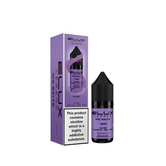Elux Legend Grape Nic Salt E-Liquid
