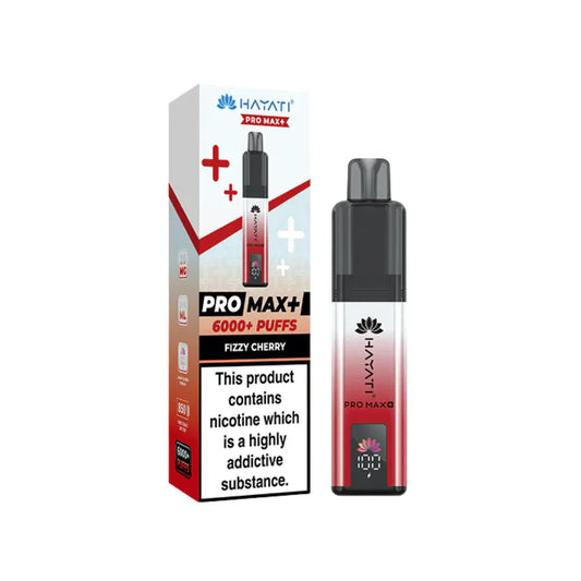 Hayati Pro Max Plus 6000 Fizzy Cherry Prefilled Pod Kit