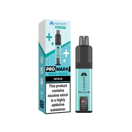 Hayati Pro Max Plus 6000 Mr Blue Prefilled Pod Kit