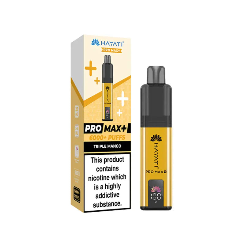 Hayati Pro Max Plus 6000 Triple Mango Prefilled Pod Kit