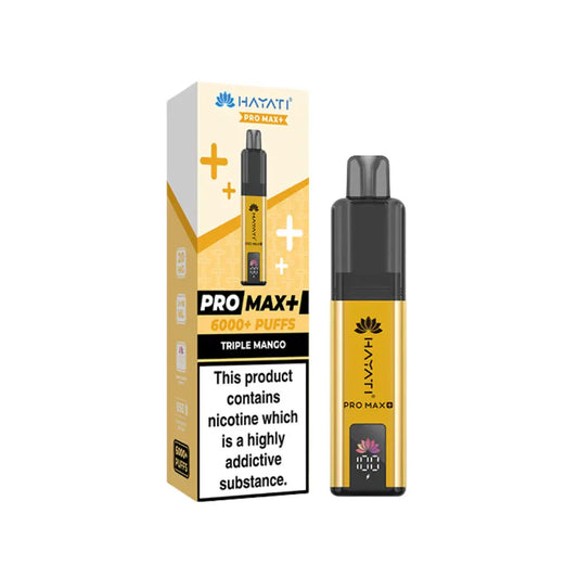 Hayati Pro Max Plus 6000 Triple Mango Prefilled Pod Kit
