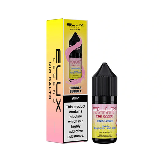 Elux Legend Hubbla Bubbla Nic Salt E-Liquid
