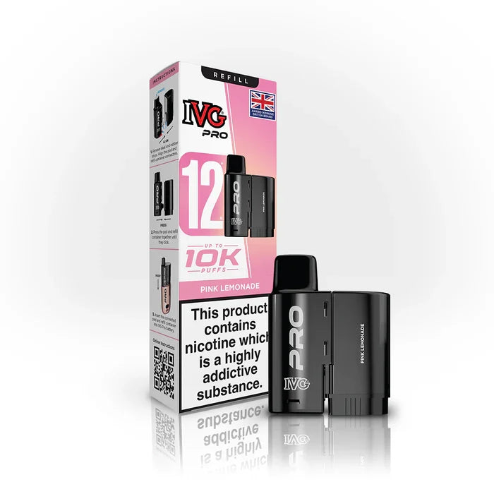 IVG Pro Pink Lemonade Refill