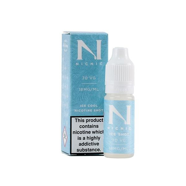 Nic Nic Nicotine Ice Shot 18mg 10ml