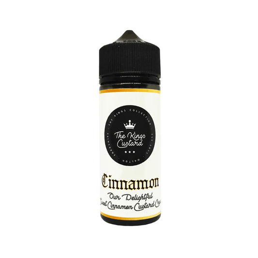 The Kings Custard Cinnamon Custard Shortfill E-Liquid